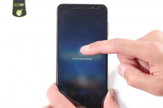 Guide photos remplacement capteur d'empreintes Huawei Mate 10 lite (Etape 1 - image 3)