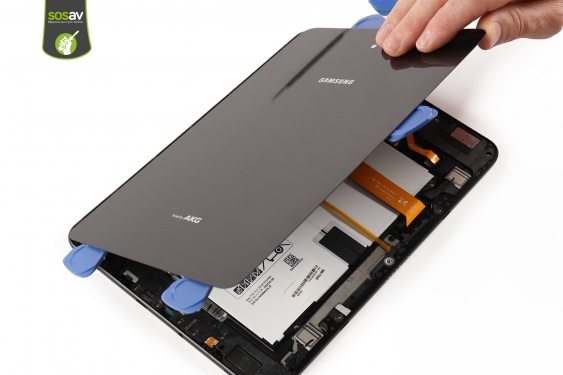 Guide photos remplacement vitre arrière Galaxy Tab S3 9.7 (Etape 6 - image 1)