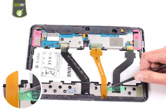 Guide photos remplacement nappe de liaison de l'écran lcd  (Etape 6 - image 3)