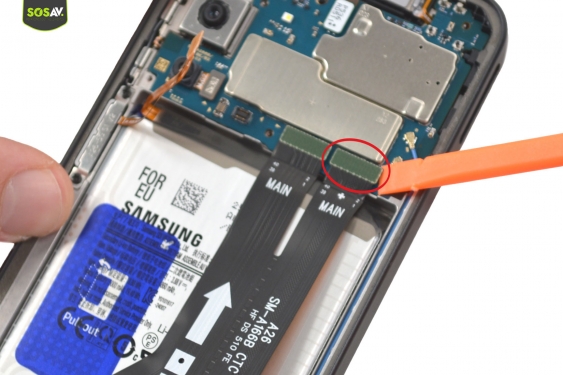 Guide photos remplacement batterie Galaxy A26 (Etape 7 - image 3)
