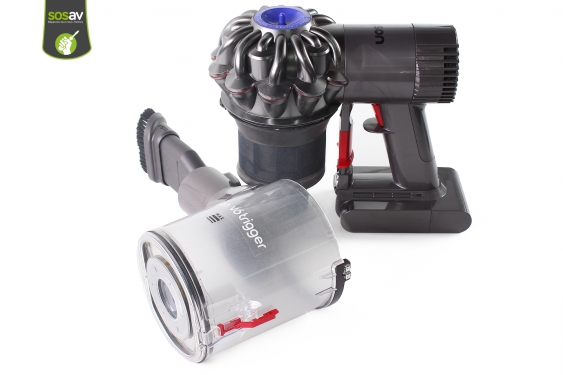 Guide photos remplacement moteur cyclonique Aspirateur Dyson V6 (Etape 2 - image 1)