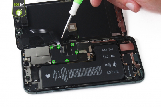 Guide photos remplacement batterie iPhone 11 Pro (Etape 10 - image 1)