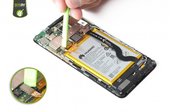 Guide photos remplacement nappe de liaison connecteur de charge  (Etape 14 - image 1)