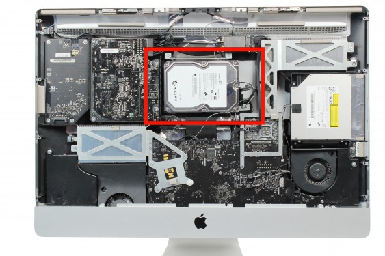 Guide photos remplacement sonde de température du disque dur iMac 27" fin 2009 (EMC 2309 et 2374) (Etape 15 - image 1)