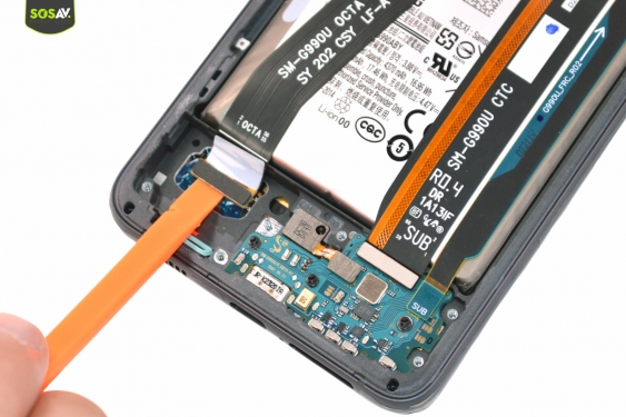 Guide photos remplacement batterie Galaxy S21 Fe (5G) (Etape 8 - image 1)