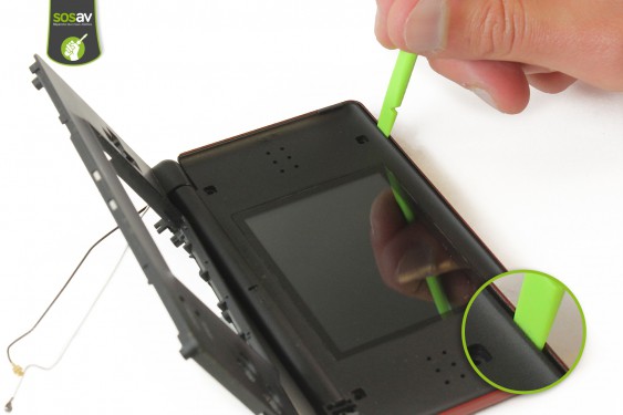 Guide photos remplacement antenne wifi Nintendo DS Lite (Etape 32 - image 1)