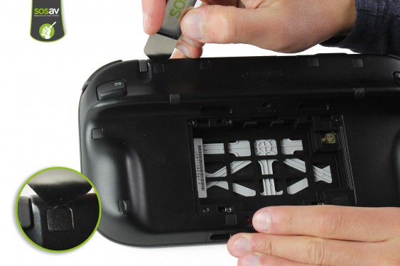 Guide photos remplacement ecran lcd Gamepad Wii U (Etape 8 - image 1)