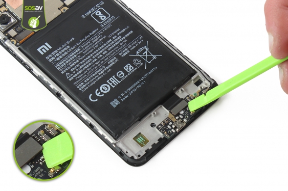 Guide photos remplacement connecteur de charge Redmi Note 6 Pro (Etape 17 - image 1)