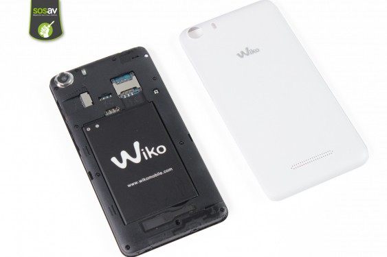 Guide photos remplacement micro sd Wiko Lenny 2 (Etape 3 - image 2)