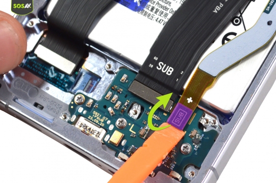 Guide photos remplacement connecteur de charge Galaxy S24 (Etape 6 - image 5)