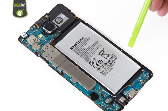 Guide photos remplacement nappe connecteur de charge Samsung Galaxy A7 (Etape 24 - image 1)
