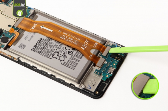 Guide photos remplacement batterie Galaxy A21s (Etape 12 - image 1)