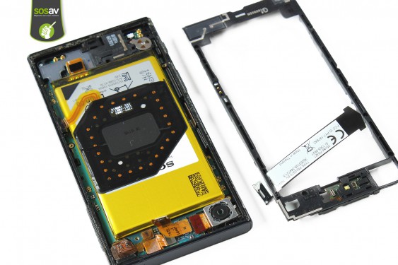 Guide photos remplacement nappe boutons volume, power & apn Xperia X Compact (Etape 13 - image 1)