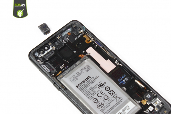 Guide photos remplacement haut-parleur interne Galaxy A8 (2018) (Etape 28 - image 1)