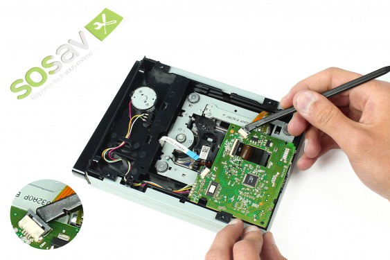 Guide photos remplacement nappe lentille laser Xbox 360 S (Etape 41 - image 2)