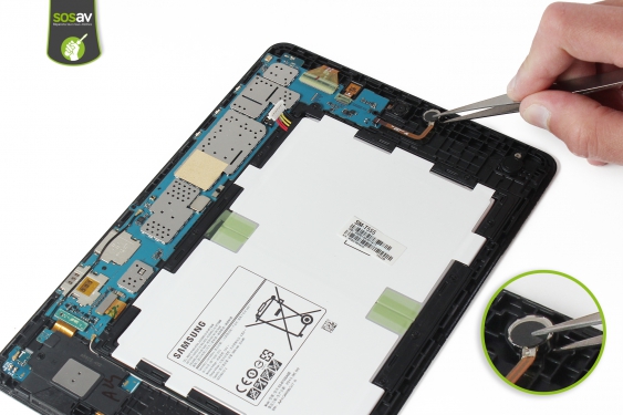 Guide photos remplacement vibreur Galaxy Tab A 9,7 (Etape 13 - image 1)