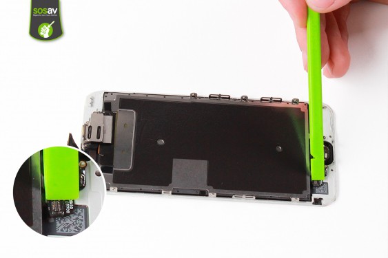 Guide photos remplacement ecran complet assemblé iPhone 6S (Etape 11 - image 3)