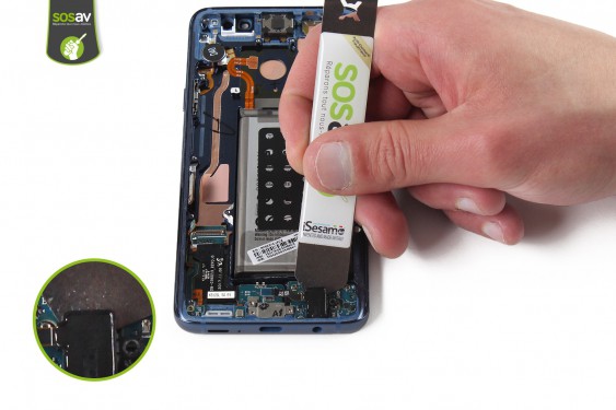 Guide photos remplacement connecteur de charge Galaxy S9+ (Etape 29 - image 2)