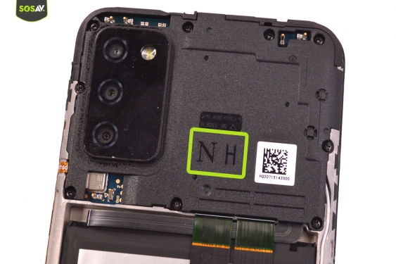 Guide photos remplacement batterie Galaxy A02s (Etape 4 - image 1)