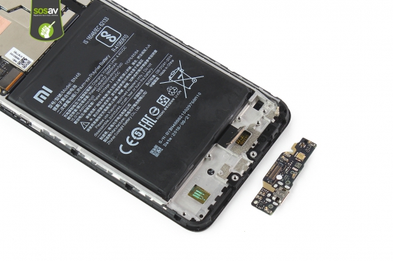 Guide photos remplacement connecteur de charge Redmi Note 6 Pro (Etape 20 - image 1)