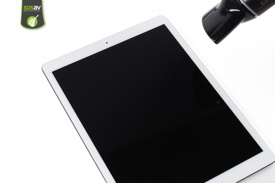 Guide photos remplacement nappe raccordement boutons / caméra iPad Pro 12,9" (2015) (Etape 2 - image 1)