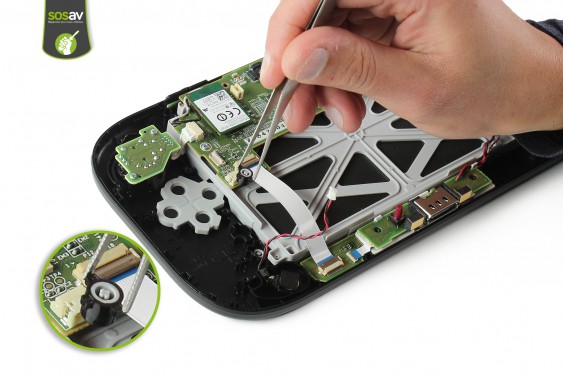 Guide photos remplacement boutons start et select Gamepad Wii U (Etape 20 - image 2)