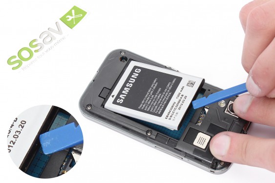Guide photos remplacement vibreur Samsung Galaxy Ace (Etape 4 - image 2)