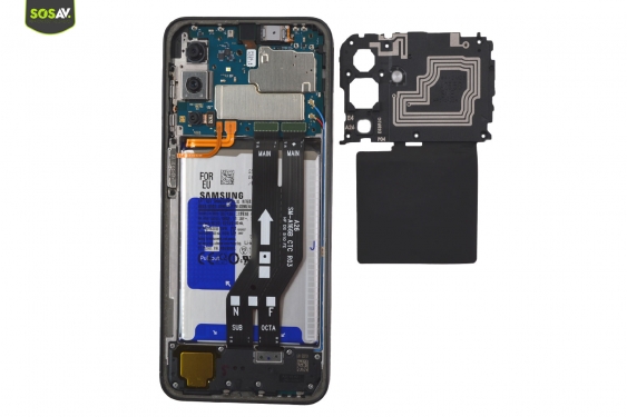 Guide photos remplacement vitre arrière Galaxy A26 (Etape 4 - image 4)