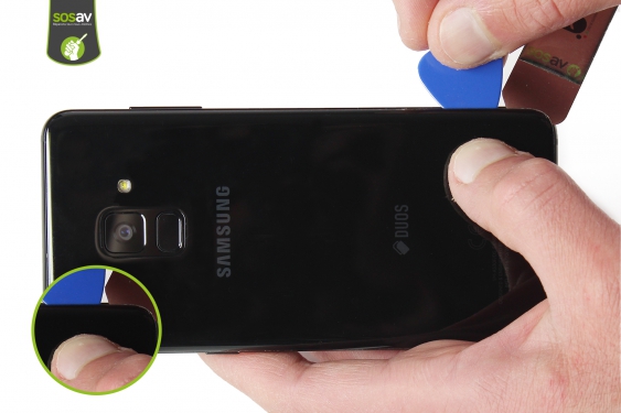 Guide photos remplacement capteur proximité & luminosité Galaxy A8 (2018) (Etape 7 - image 2)