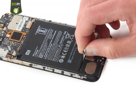 Guide photos remplacement batterie Xiaomi Mi A1 (Etape 10 - image 2)