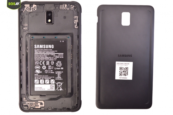 Guide photos remplacement coque arrière Galaxy Tab Active 3 (Etape 2 - image 2)
