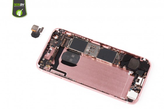 Guide photos remplacement nappe power, vibreur, volume, flash et micro externe iPhone 6S (Etape 22 - image 3)