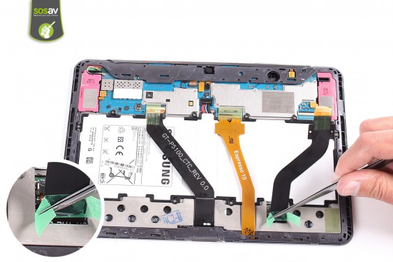 Guide photos remplacement nappe de liaison de l'écran lcd  (Etape 6 - image 4)