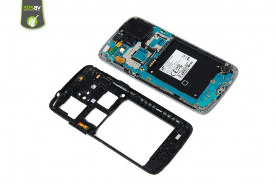 Guide photos remplacement châssis interne  Samsung Galaxy Core 4G (Etape 7 - image 1)