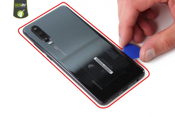 Guide photos remplacement batterie Huawei P30 (Etape 6 - image 1)