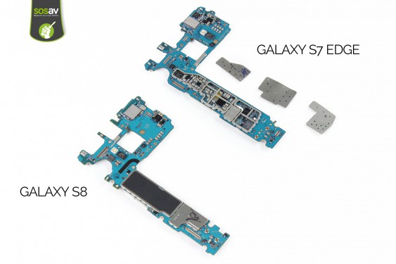 Guide photos remplacement démontage complet Samsung Galaxy S8  (Etape 11 - image 1)