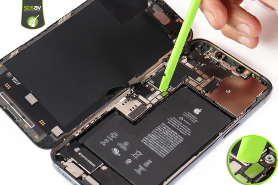 Guide photos remplacement batterie iPhone 12 Pro Max (Etape 11 - image 1)