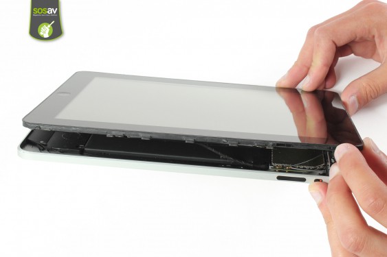 Guide photos remplacement haut-parleur externe iPad 1 3G (Etape 7 - image 2)