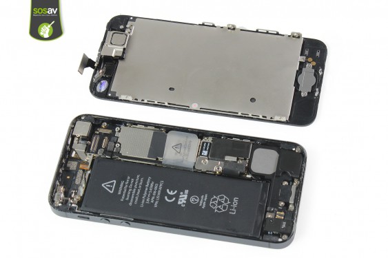 Guide photos remplacement haut parleur externe (hp du bas) iPhone 5 (Etape 10 - image 4)