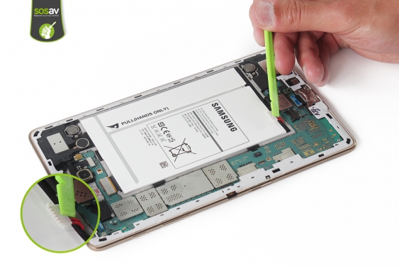 Guide photos remplacement batterie Galaxy Tab S 8.4 (Etape 10 - image 4)
