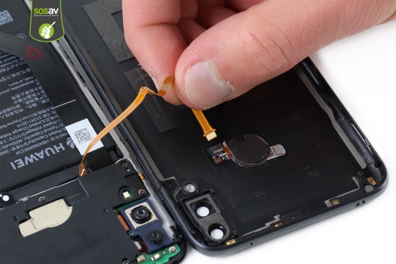 Guide photos remplacement coque arrière Huawei Y7 2019 (Etape 6 - image 4)