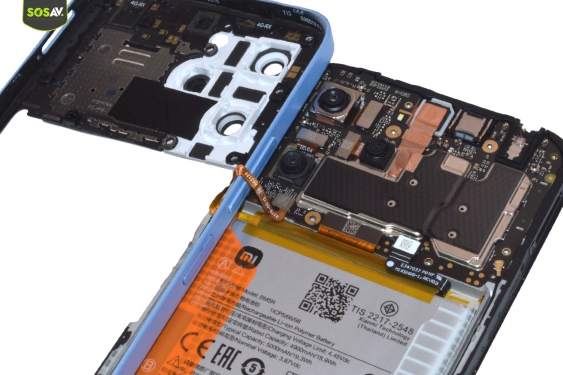 Guide photos remplacement ecran seul Redmi 12 (Etape 7 - image 1)
