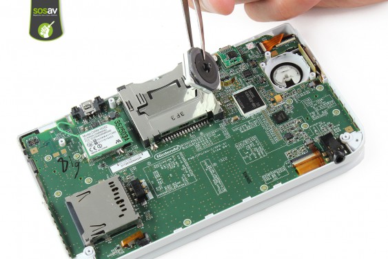 Guide photos remplacement antenne wifi Nintendo 3DS XL (Etape 18 - image 3)