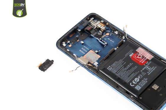 Guide photos remplacement haut-parleur interne OnePlus 7T Pro (Etape 21 - image 1)