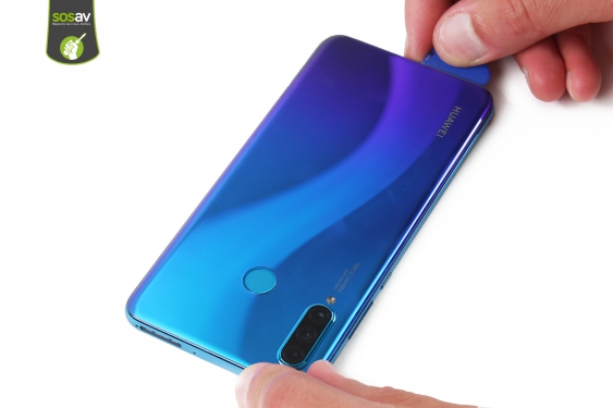 Guide photos remplacement haut-parleur externe & vibreur Huawei P30 Lite (Etape 6 - image 2)