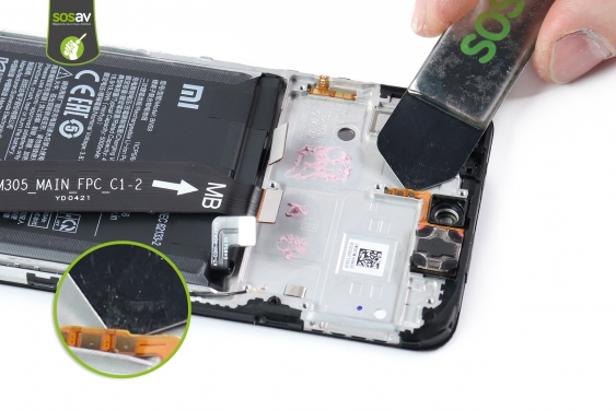 Guide photos remplacement haut-parleur interne Redmi Note 10 (Etape 22 - image 2)