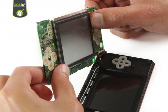 Guide photos remplacement ecran inférieur complet Nintendo DS Lite (Etape 18 - image 3)