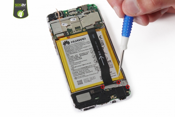 Guide photos remplacement cable d'interconnexion Huawei P Smart (Etape 11 - image 1)