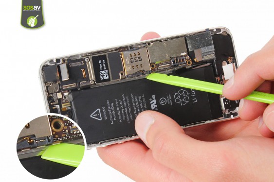 Guide photos remplacement nappe power, vibreur & volume iPhone 5S (Etape 17 - image 1)