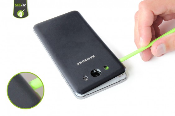 Guide photos remplacement batterie Samsung Galaxy J7 2016 (Etape 2 - image 2)